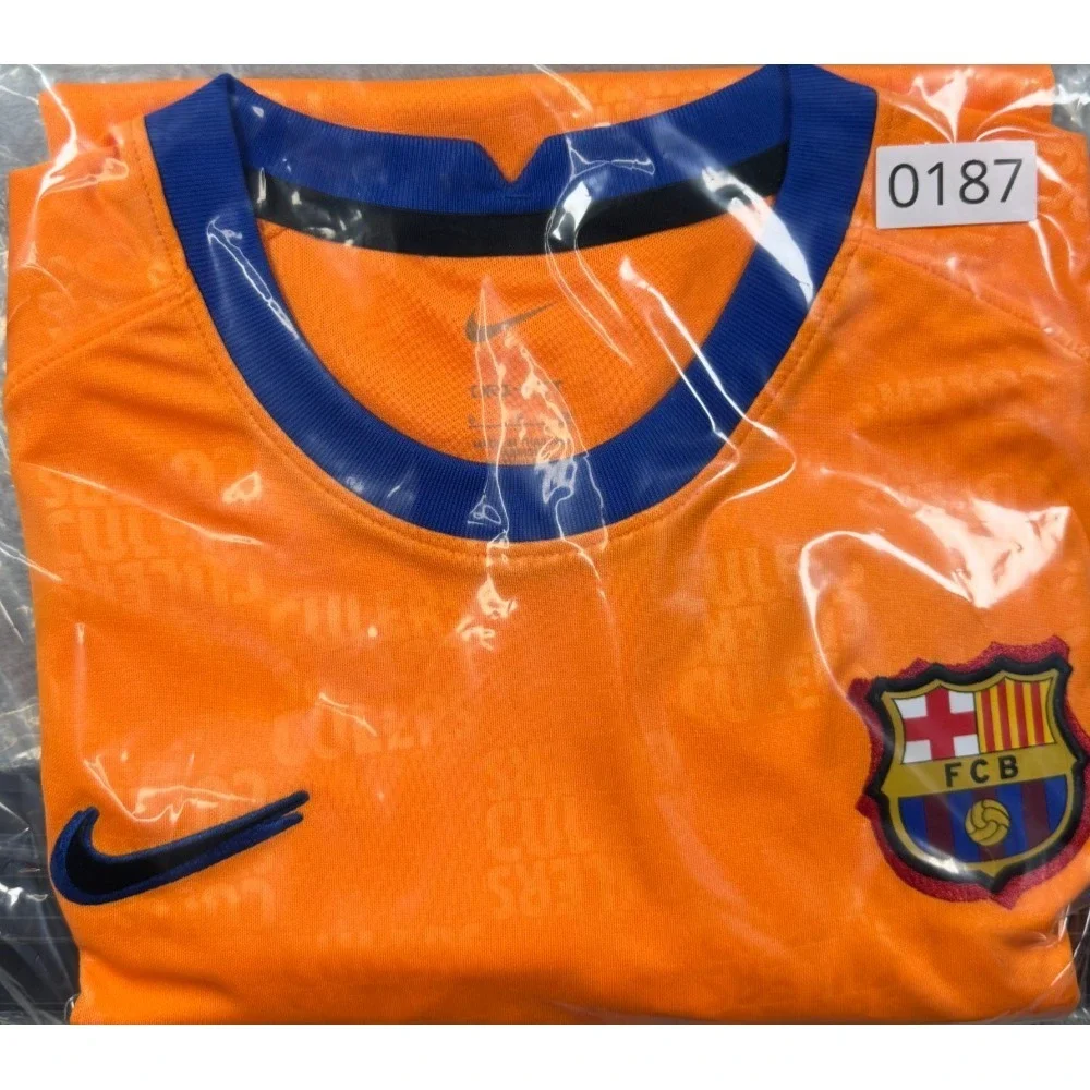 Nike FC Barcelona 2021 Pre-Match Warmup Jersey Mens Size S DH7688-837